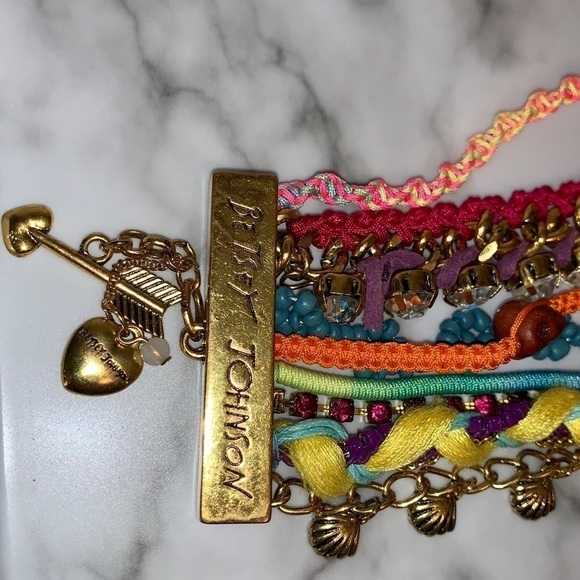 HTF BETSEY JOHNSON ST. BART'S COLLECTION Bracelet - Picture 5 of 11